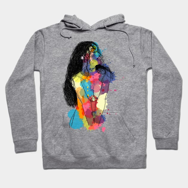 Rihanna fanart Hoodie by FernyDesigns